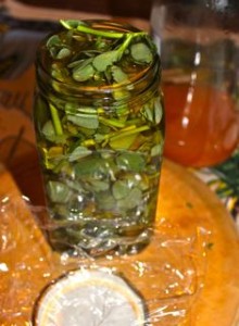pickled purslane